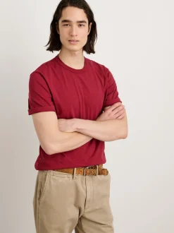 Online Alex Mill Standard T Shirt In Slub Cotton Fire Brick