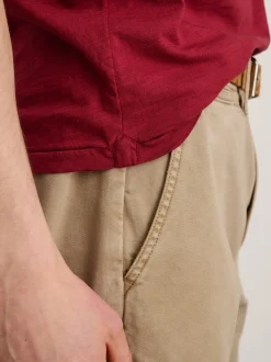 Online Alex Mill Standard T Shirt In Slub Cotton Fire Brick