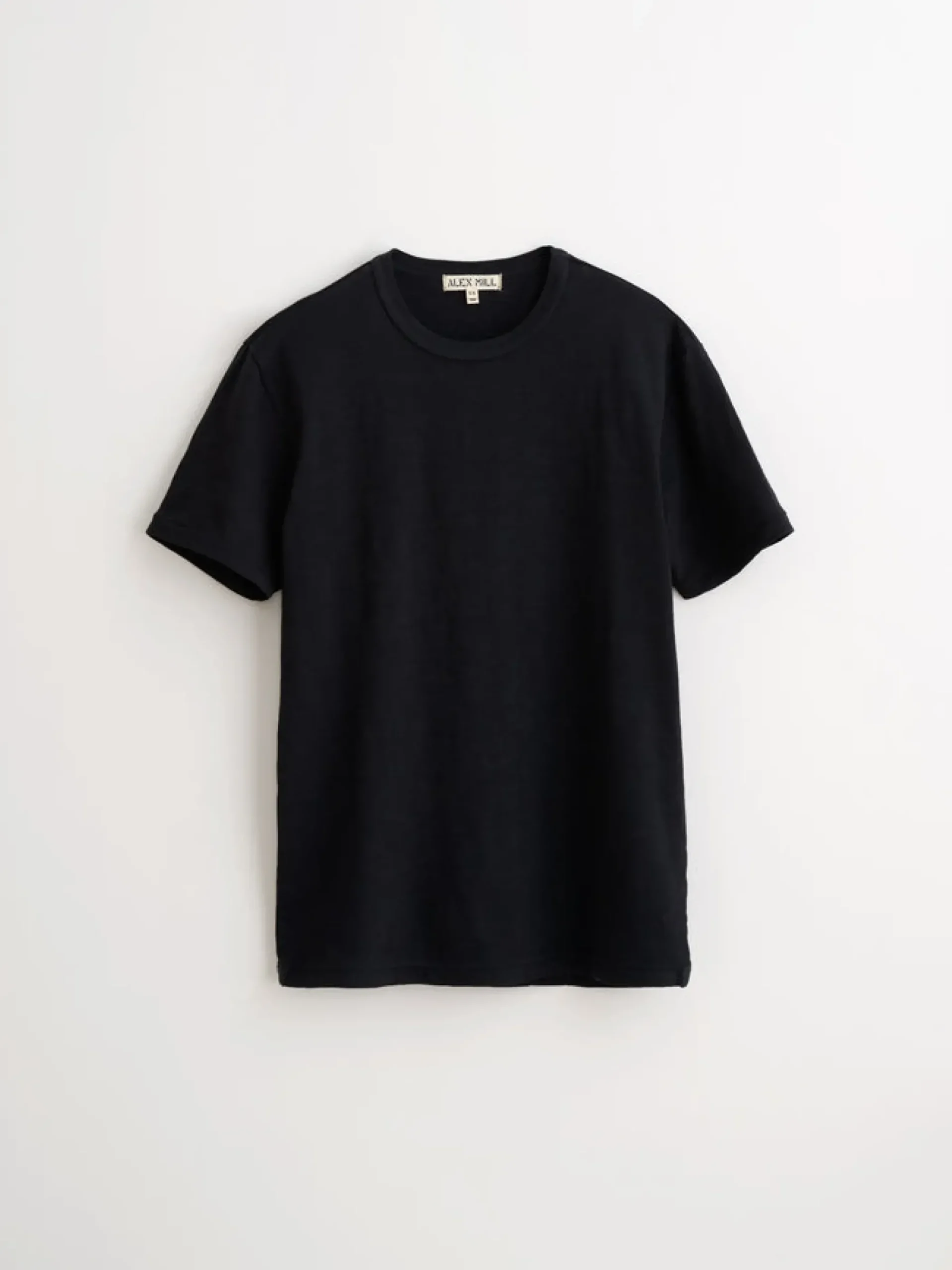 Fashion Alex Mill Standard T Shirt In Slub Cotton Black