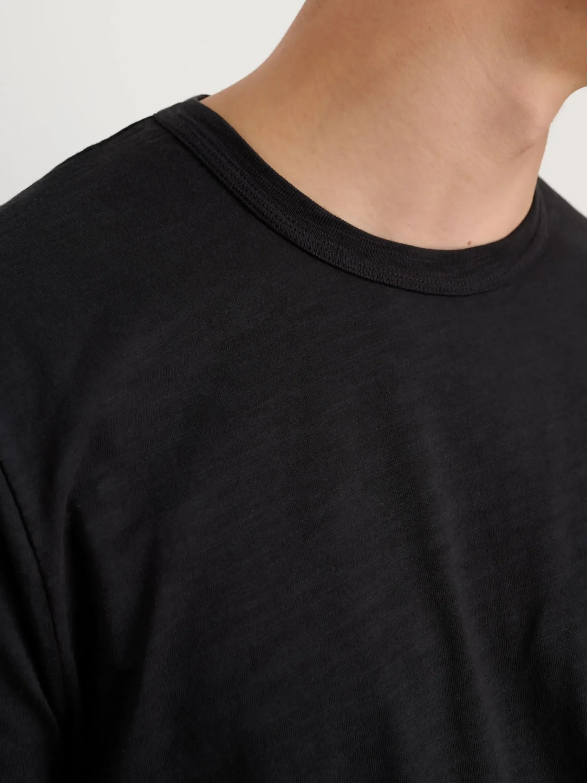 Fashion Alex Mill Standard T Shirt In Slub Cotton Black