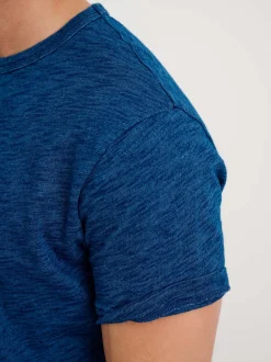 Hot Alex Mill Standard Tee In Indigo Slub Cotton