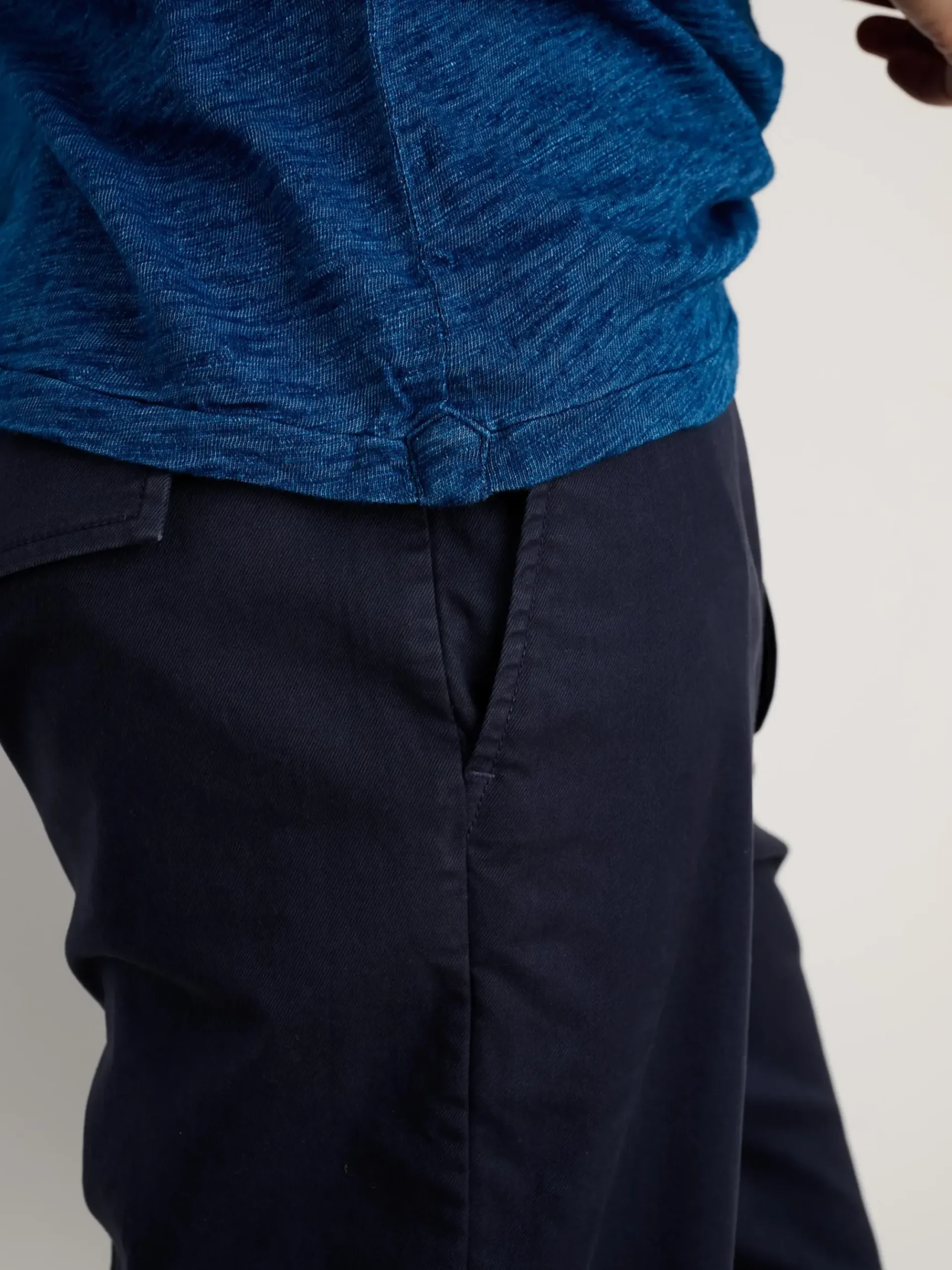 Hot Alex Mill Standard Tee In Indigo Slub Cotton