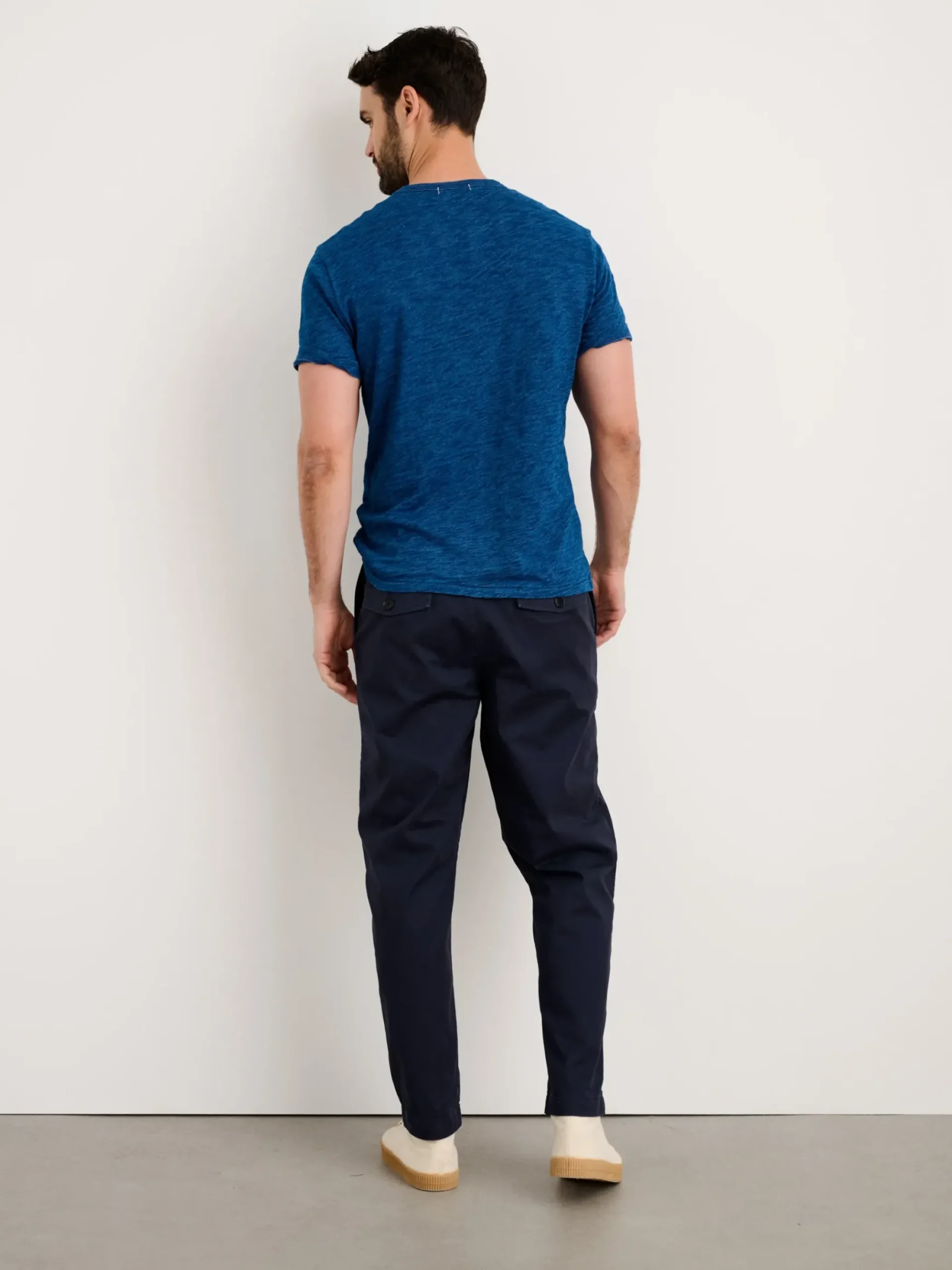Hot Alex Mill Standard Tee In Indigo Slub Cotton