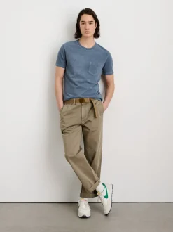 New Alex Mill Straight Leg Pant In Vintage Washed Chino Vintage Olive