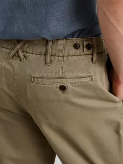 New Alex Mill Straight Leg Pant In Vintage Washed Chino Vintage Olive