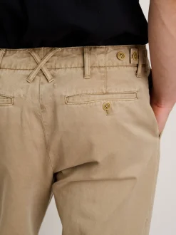 Outlet Alex Mill Straight Leg Pant In Vintage Washed Chino (Long Inseam) Faded Khaki