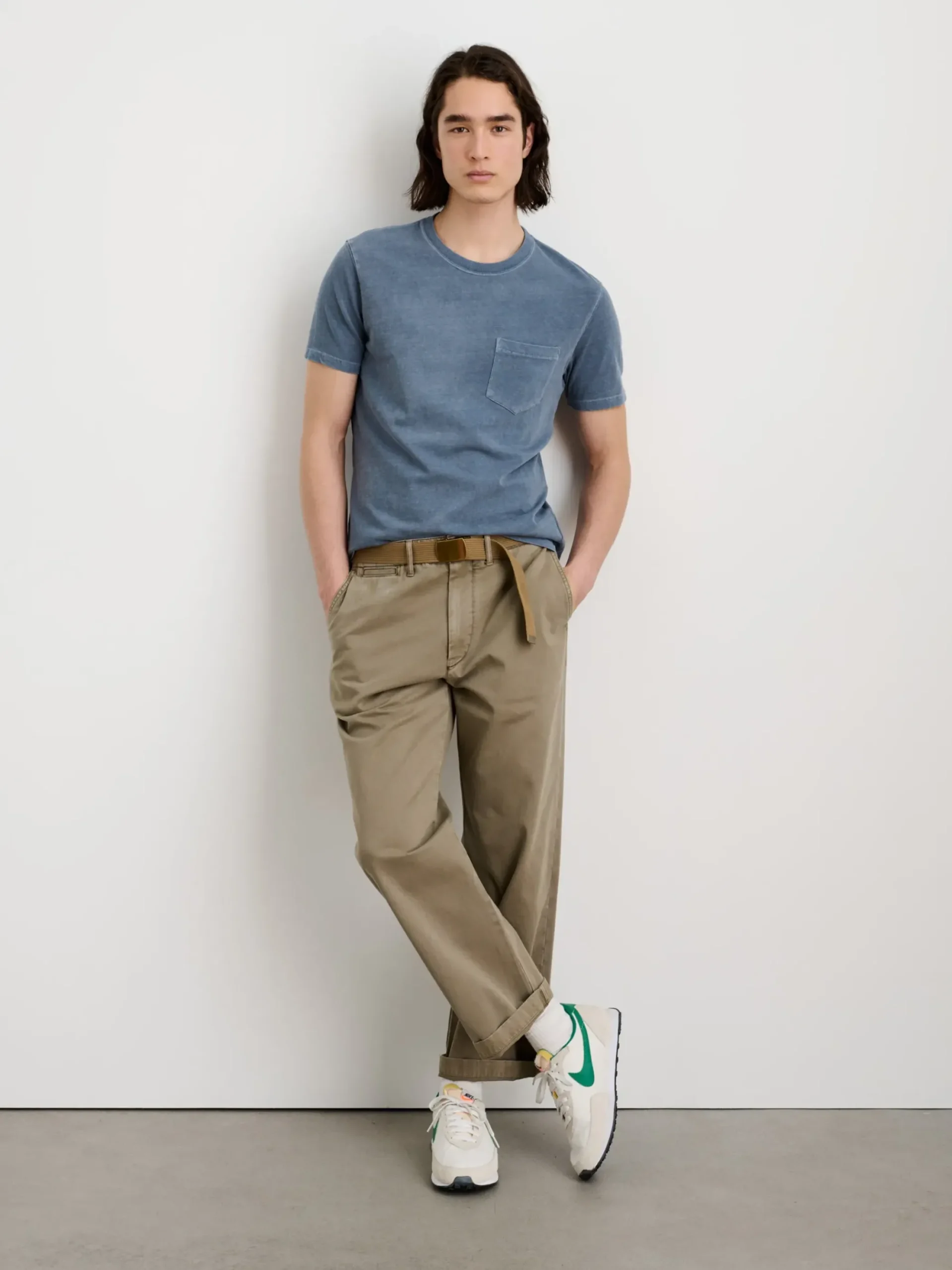 Sale Alex Mill Straight Leg Pant In Vintage Washed Chino Vintage Olive
