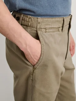 Sale Alex Mill Straight Leg Pant In Vintage Washed Chino Vintage Olive