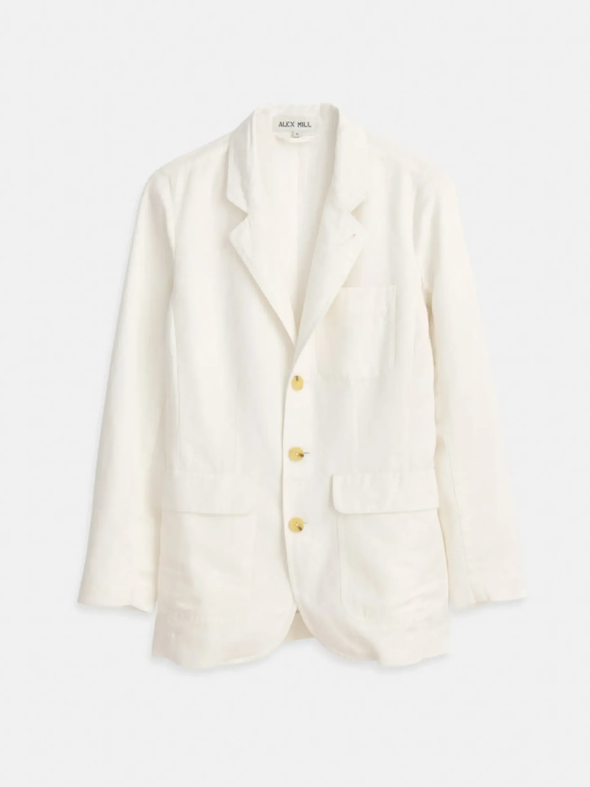 Discount Alex Mill Suit(Ish) Blazer Ecru