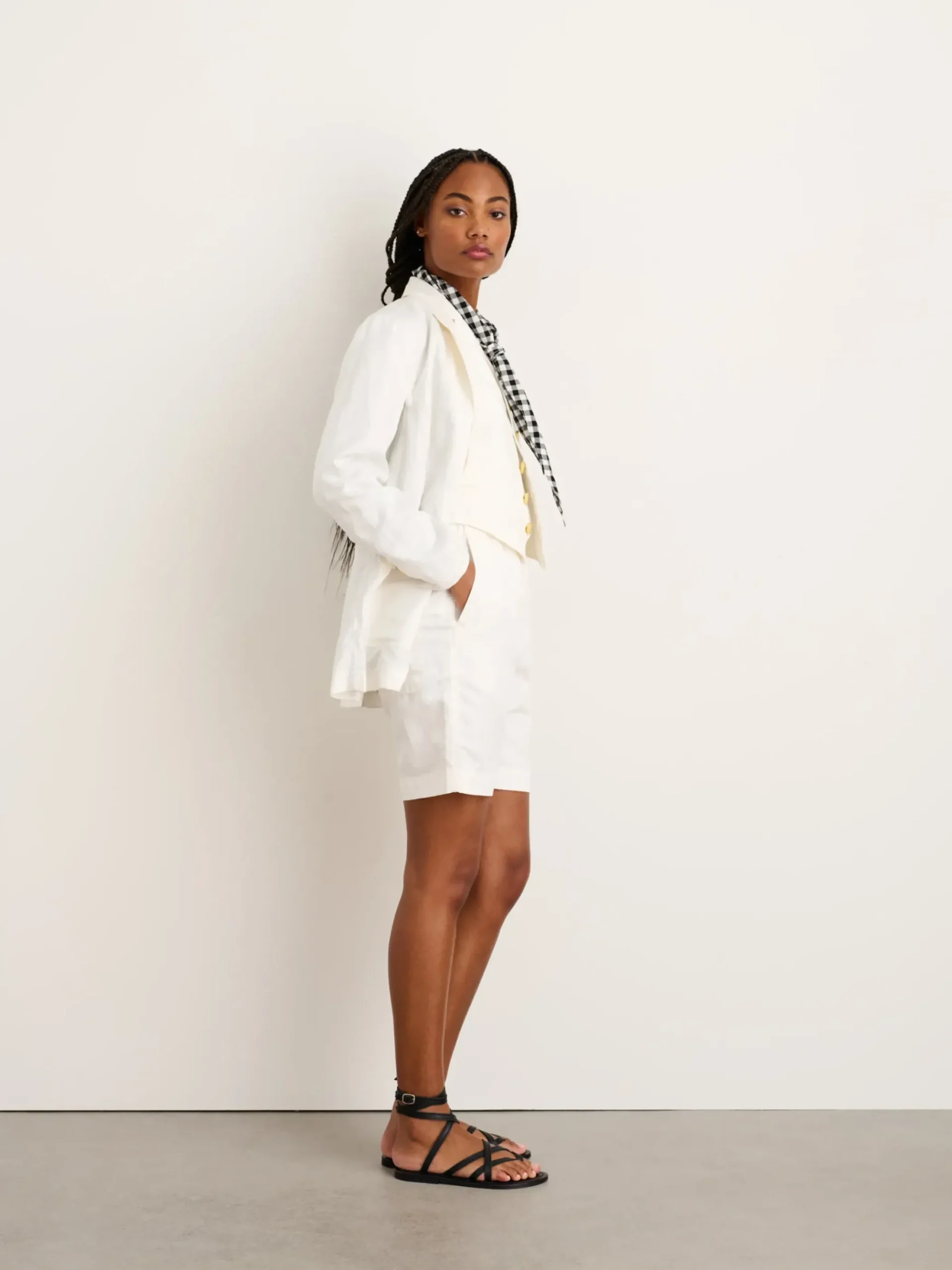 Discount Alex Mill Suit(Ish) Blazer Ecru