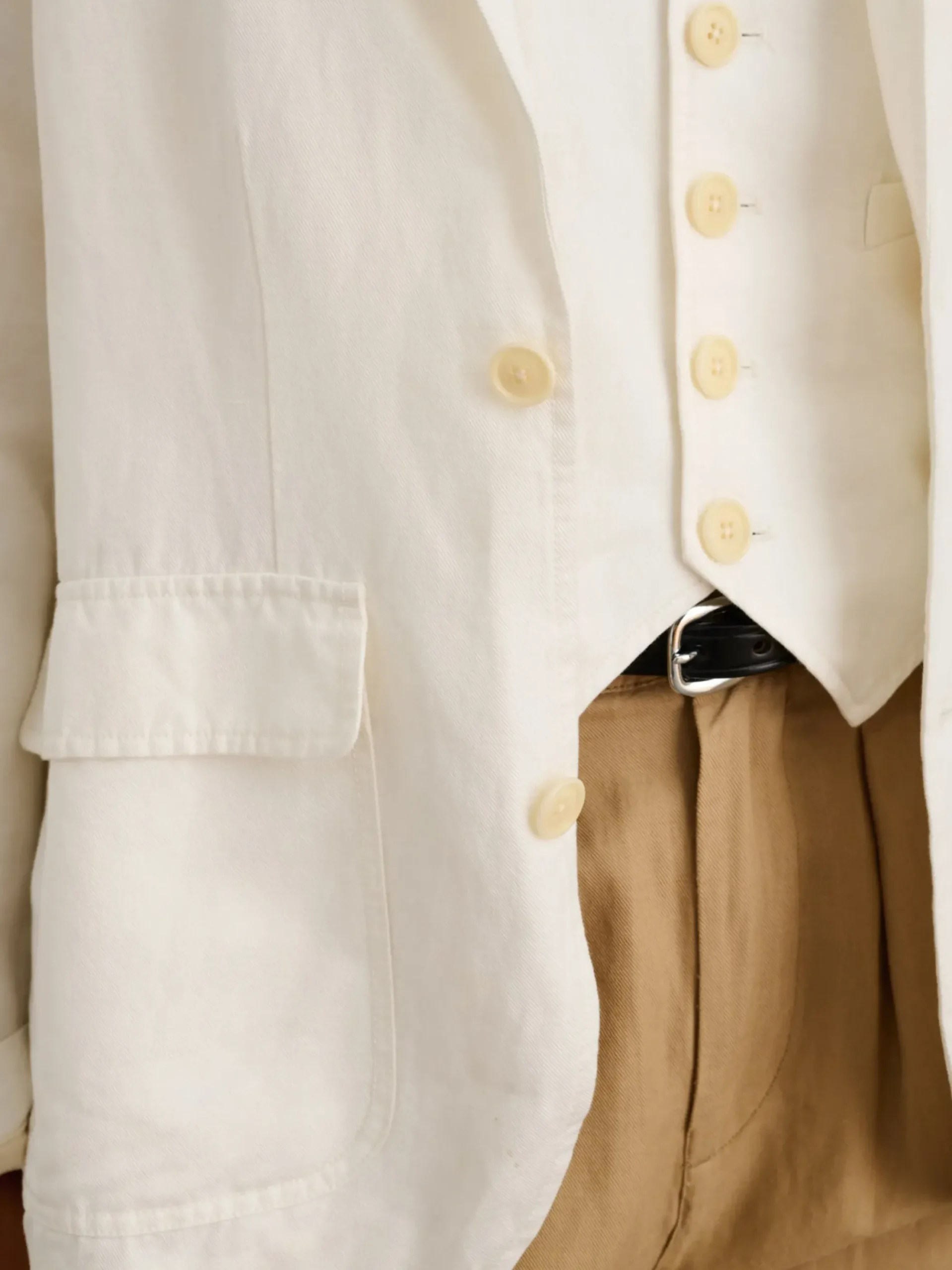 Best Alex Mill Suitish Blazer In Drapey Twill Ecru