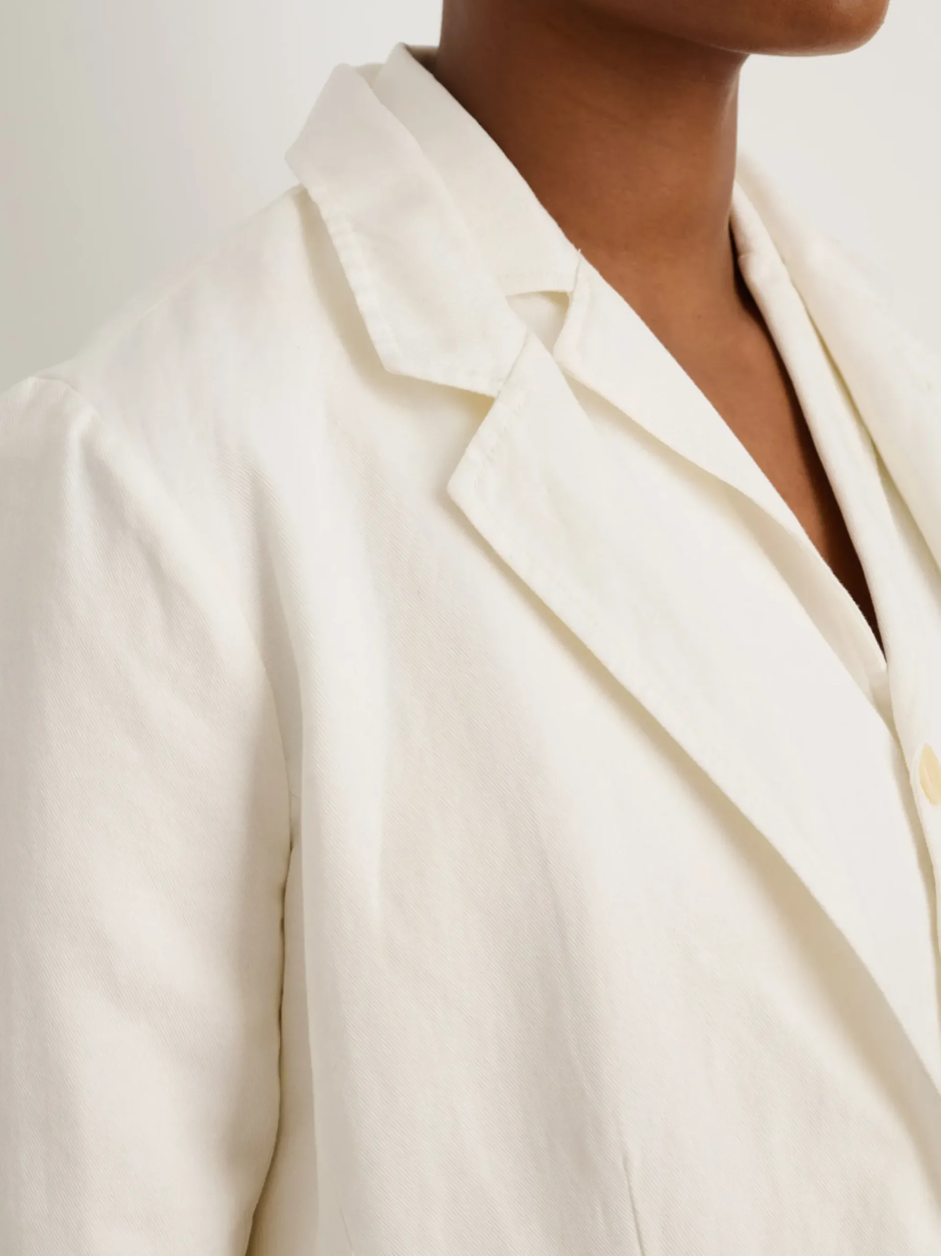 Best Alex Mill Suitish Blazer In Drapey Twill Ecru
