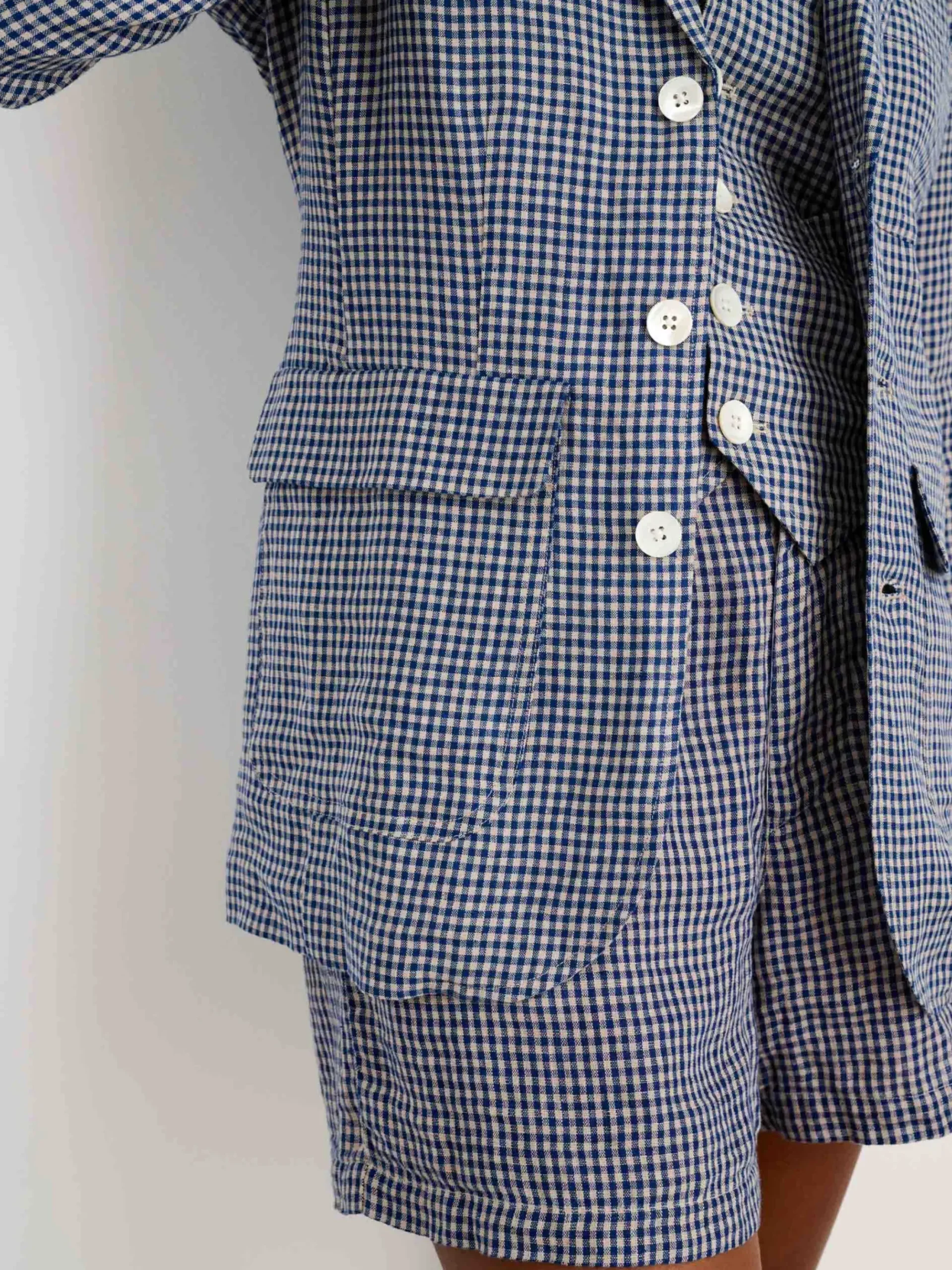 Hot Alex Mill Suit(Ish) Blazer In Mini Gingham