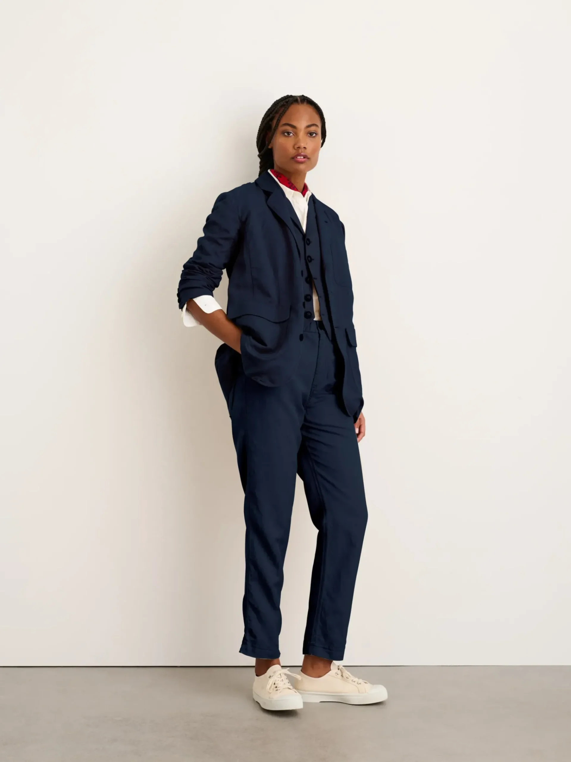 Online Alex Mill Suit(Ish) Pull On Pant Dark Navy
