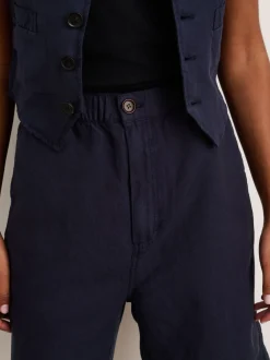 Discount Alex Mill Suit(Ish) Pull On Shorts Dark Navy