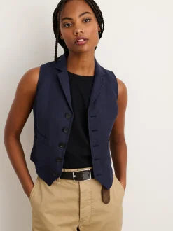 Best Alex Mill Suit(Ish) Vest Dark Navy