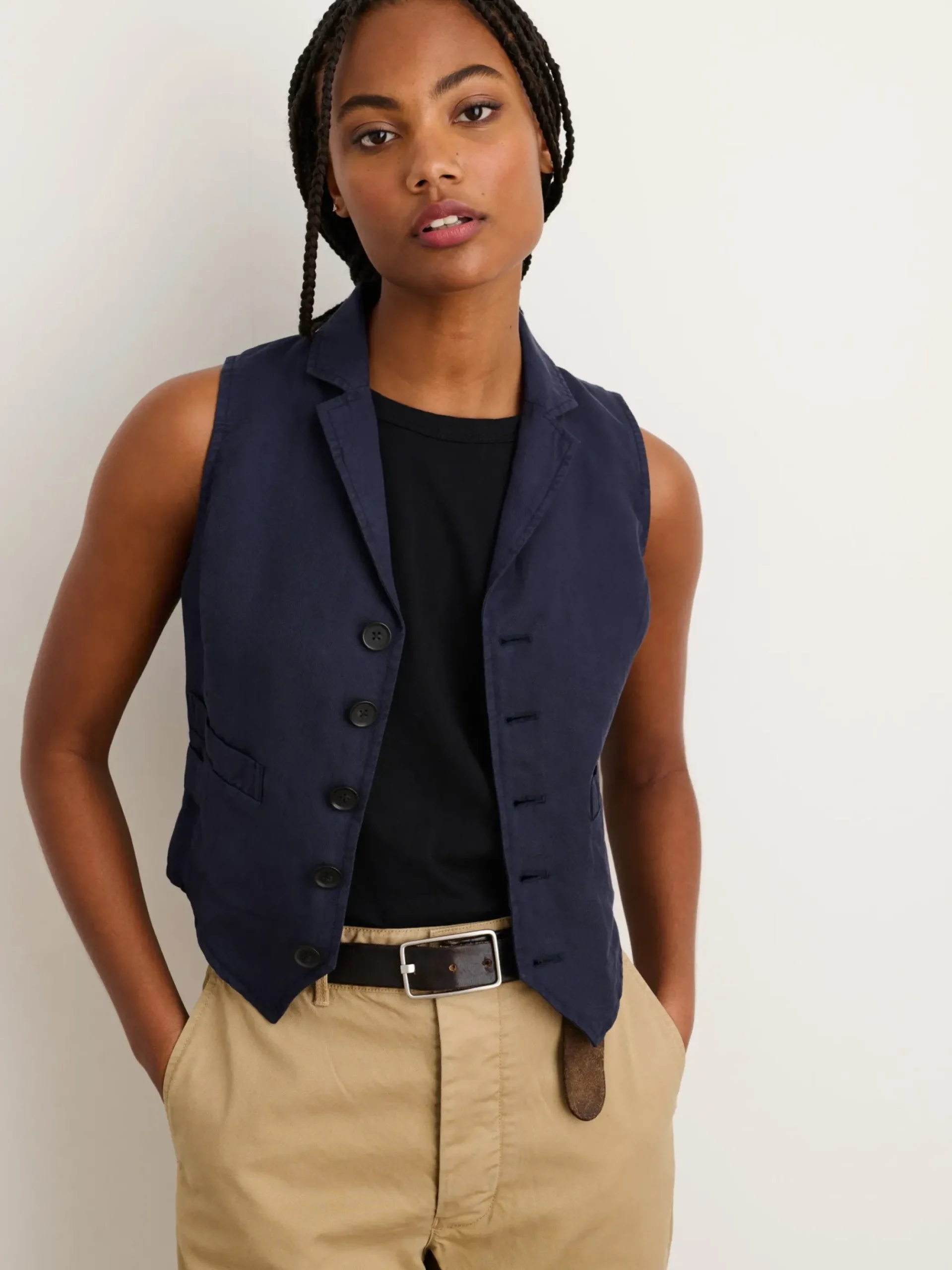Best Alex Mill Suit(Ish) Vest Dark Navy