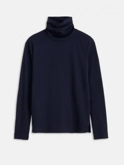 Hot Alex Mill Turtleneck In 40S Jersey Dark Navy