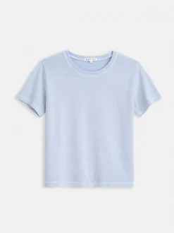 Outlet Alex Mill Vintage Wash Crewneck Tee Calm Blue