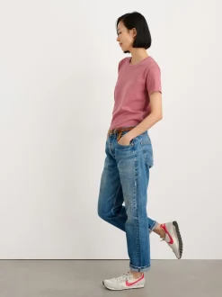 Best Alex Mill Vintage Wash Crewneck Tee Currant