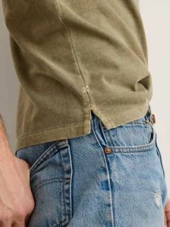 Fashion Alex Mill Vintage Wash Polo Bay Leaf