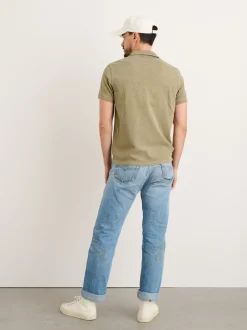 Fashion Alex Mill Vintage Wash Polo Bay Leaf