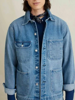 Best Alex Mill Work Jacket In Fine Wale Corduroy Dark Spruce