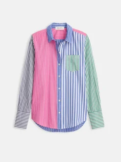 Outlet Alex Mill Wyatt Shirt In Mixed Stripe