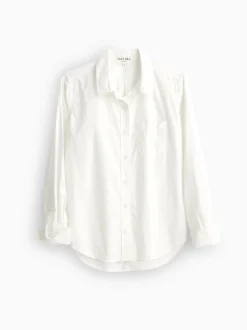 New Alex Mill Wyatt Shirt In Solid White