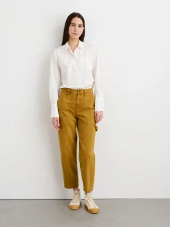 New Alex Mill Wyatt Shirt In Solid White
