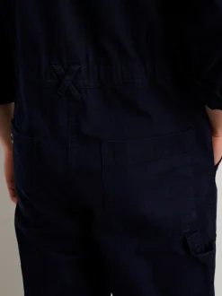 Best Alex Mill Zip Jumpsuit In Herringbone Dark Navy