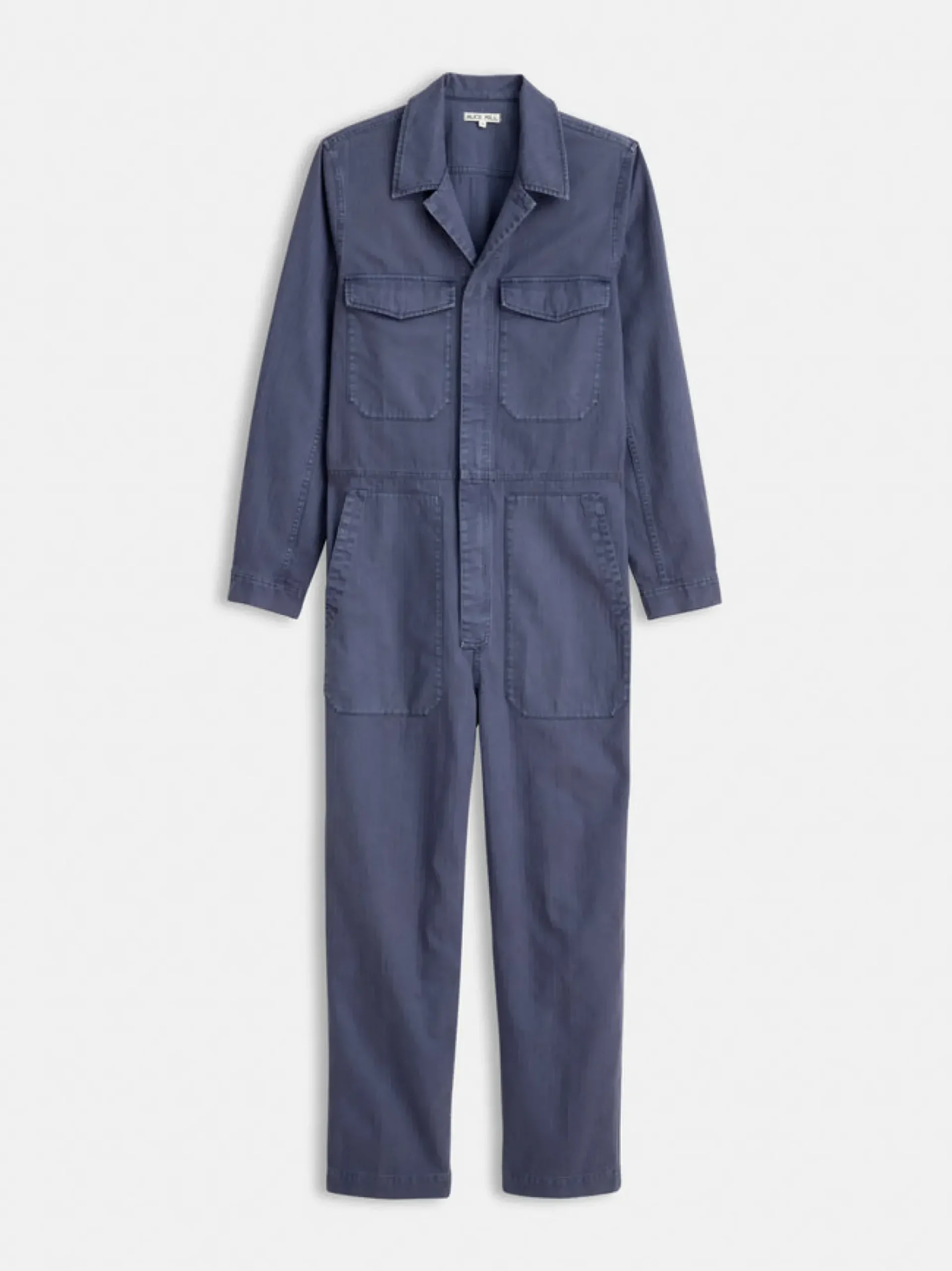 Best Alex Mill Zip Jumpsuit In Herringbone Storm Blue